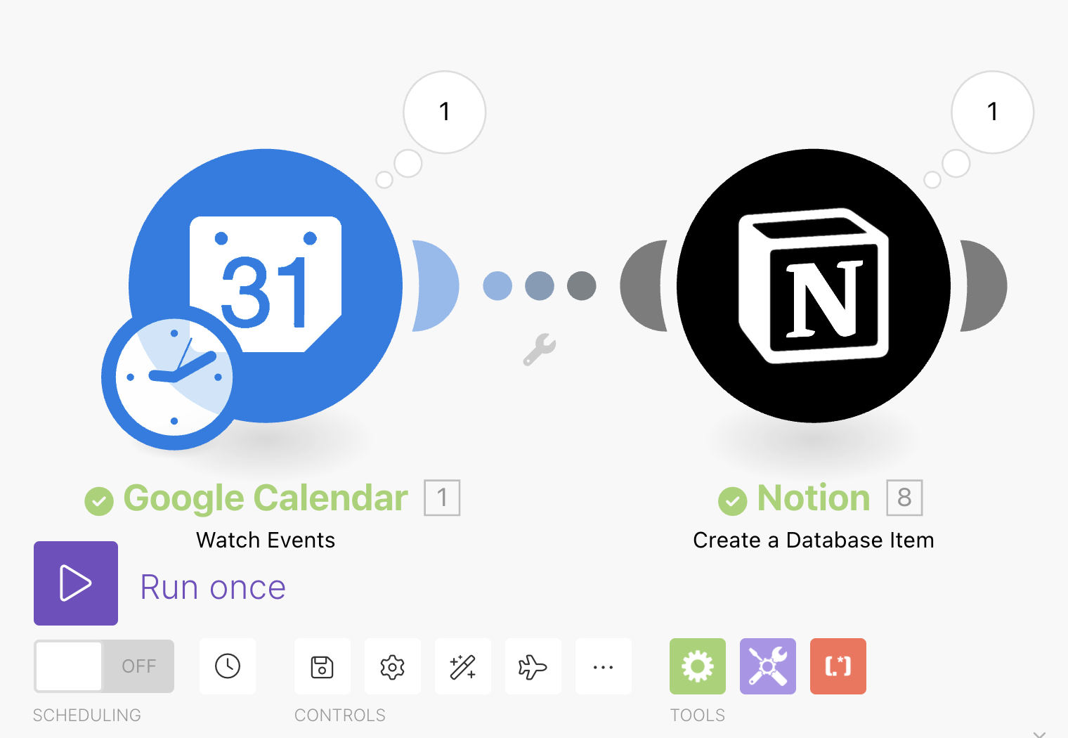 Test Make's automation